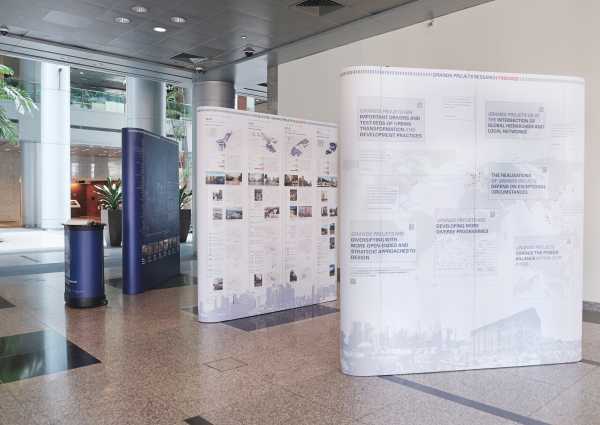 <i>The Grand Projet </i>exhibtion in Singapore at the URA Centre.