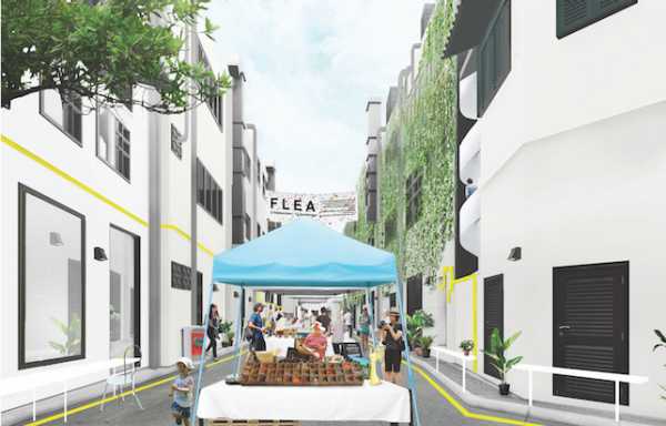 Enlarged view: Reclaiming Backlanes design vision